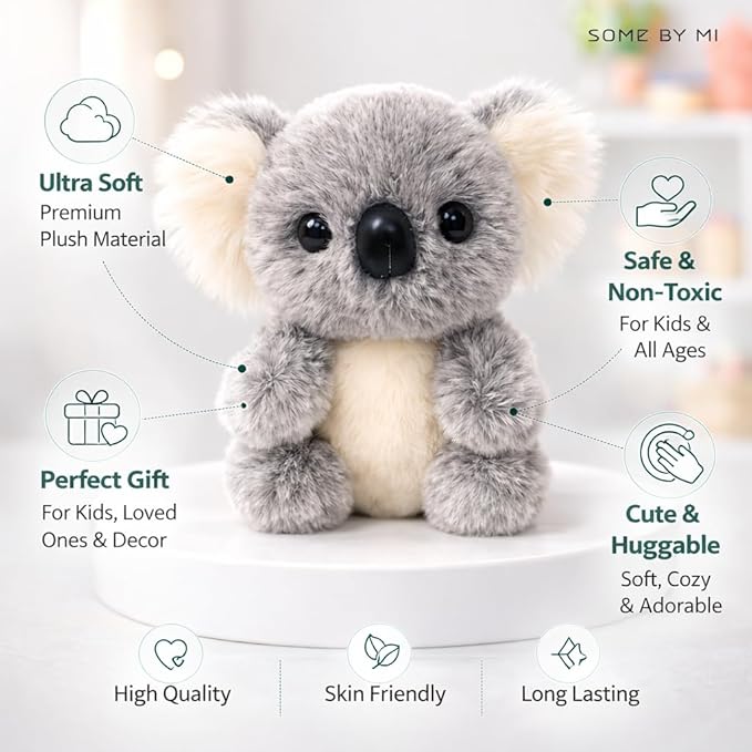 Kuwala Soft Plush Toy 16cm – Cute Kawaii Animal Stuffed Toy for Kids & Babies | Hug Toy | Birthday & Baby Room Gift