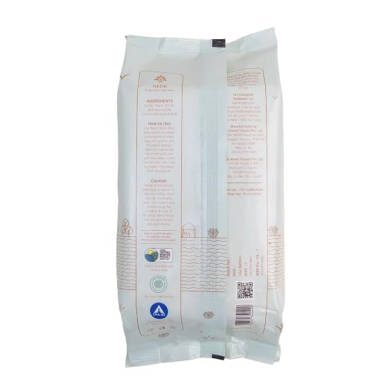Baby Forest Neer 99.9% Water Baby Wipes (Pack of 2)