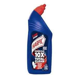 Harpic Power Plus Toilet Cleaner Original | Kills 99.9% Germs | Tough Stain Remover | 1L
