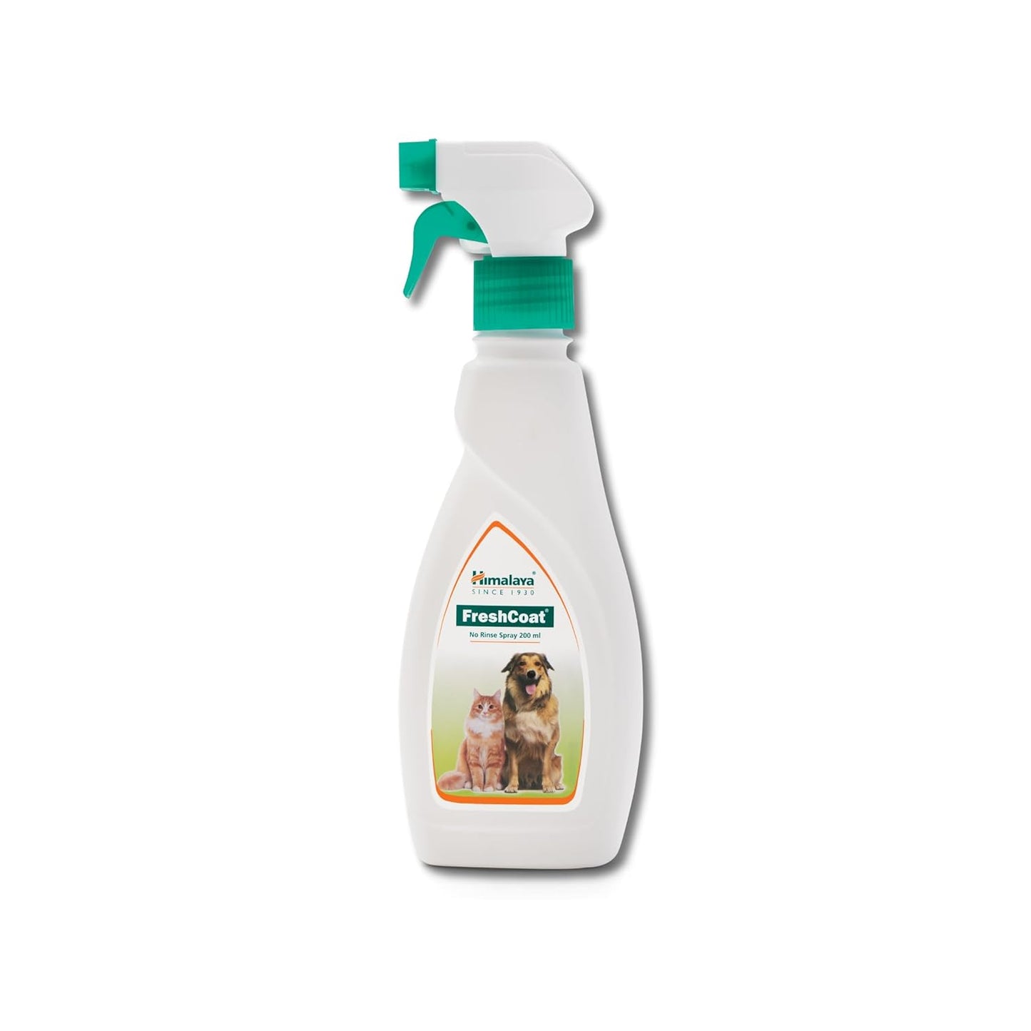 FreshCoat No Rinse Spray for Dogs & Cats | Quick Freshness & Skin Hygiene | with Lemon, Vetiver & Holy Basil | 200 ml