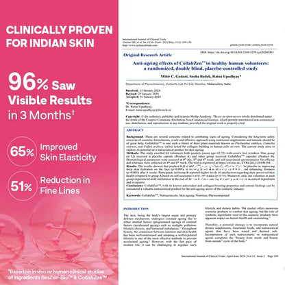 OZiva Vegan Collagen (Guava Glow) for Skin, Hair & Nails | Plant-Based Collagen Peptides Supplement for Men & Women | Non-GMO, No Sugar Added