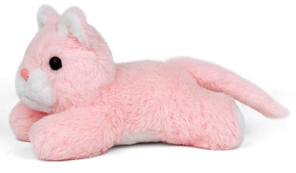 Cat Stuffed Plush Animal | Teddy Bear Soft Toy |Ideal for Birthdays & Special Occasions Girls/Boys, Baby Kids -Pink, 25Cm