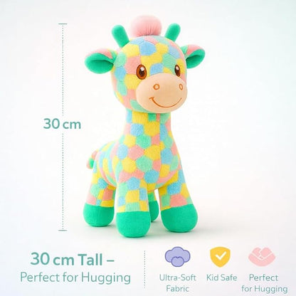 Ziraffe Multi Plush Soft Toy Cute Kids Animal Home Decor Boys/Girls (30 cm)