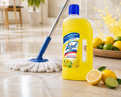 Lizol Disinfectant Floor Cleaner – Citrus | Kills 99.9% Germs | 975ml