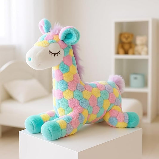 Ziraffe Multi Plush Soft Toy Cute Kids Animal Home Decor Boys/Girls (45 cm)