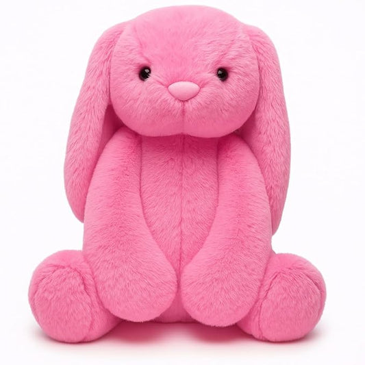 Bunny Rabbit Teddy Bear Soft Toys Plush Stuffed Teddy Bear for Kids Birthday Gift (Pink)