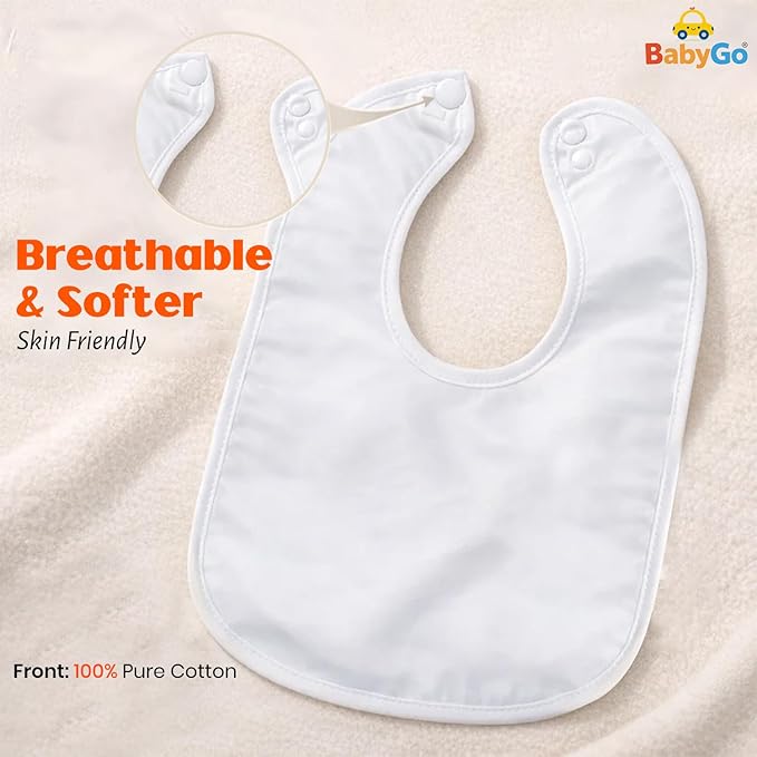 Waterproof Baby Bibs | Spill-Resistant Apron Feeding Bibs