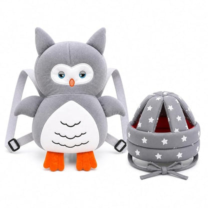Baby Back Protector Pillow with Head Safety Hat Combo for Toddlers