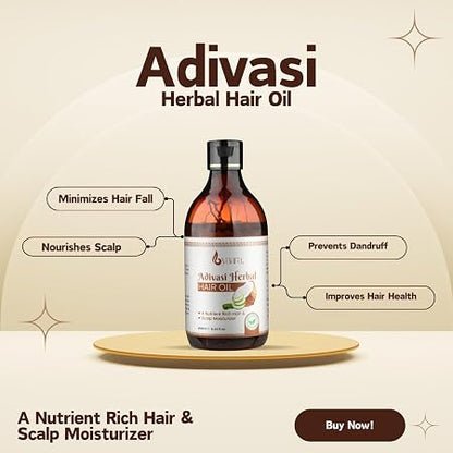 \Herbal Hair Oil 250 ml for Natural Hair Growth and Strength, Deep Nourishment for Dry and Damaged Hair, Reduces Hair Fall