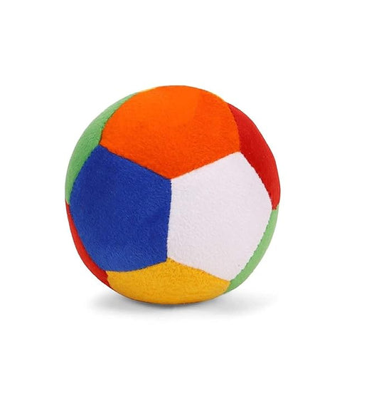 Ball Rattle Sound Soft Toy for Kids Baby Boy Girl Birthday (10 cm)