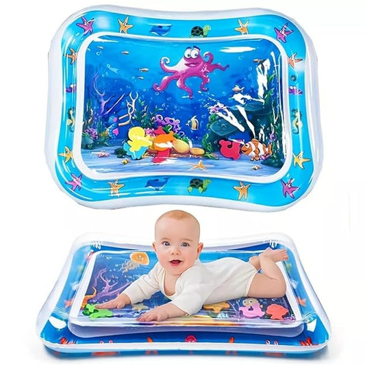 Tummy Time Water Mat for Babies | Sensory Play Gym for 6-12 Months | Newborn Baby Essentials | Water-Filled Activity Mat | Baby Gifts | Pack of 1