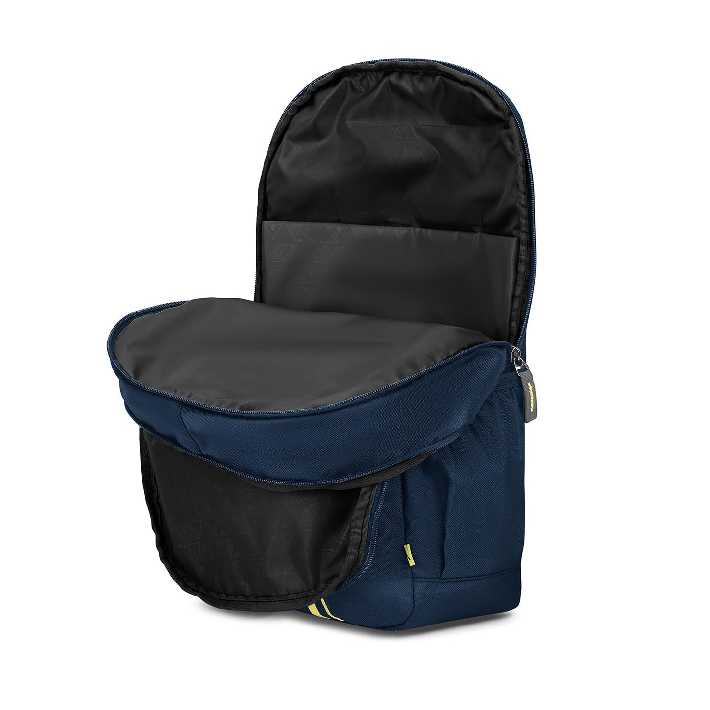 15L Laptop Backpack for Men & Women with Bottle Pocket | Padded Shoulder Straps, Multi Compartments | Travel & College Bag | Dark Blue