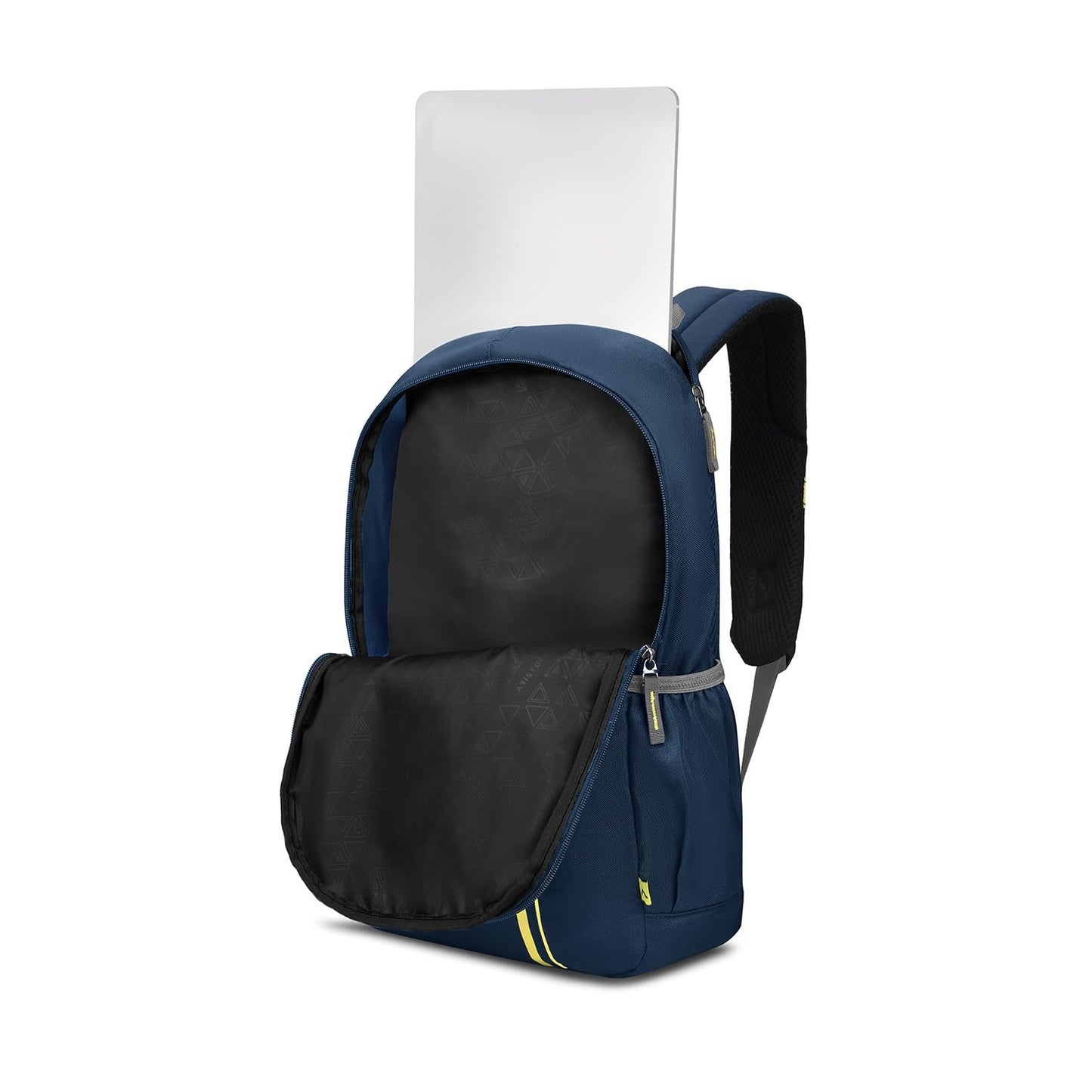15L Laptop Backpack for Men & Women with Bottle Pocket | Padded Shoulder Straps, Multi Compartments | Travel & College Bag | Dark Blue