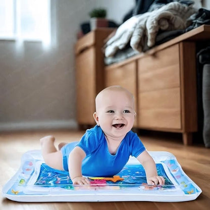 Tummy Time Water Mat for Babies | Sensory Play Gym for 6-12 Months | Newborn Baby Essentials | Water-Filled Activity Mat | Baby Gifts | Pack of 1
