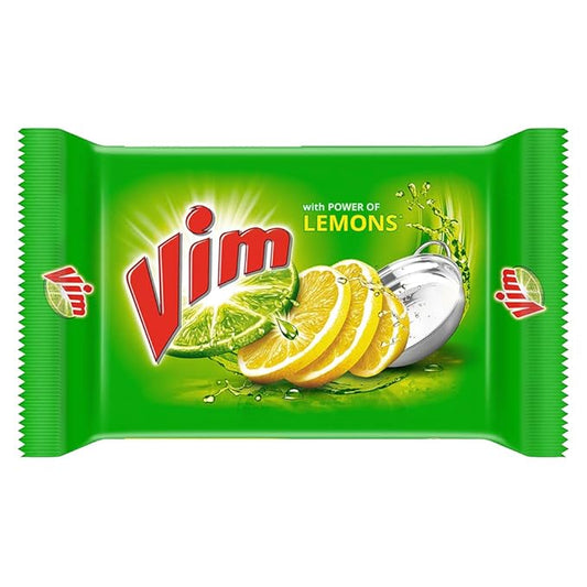 Vim Dishwash Bar Lemon | Powerful Grease Remover | 300g (Pack of 3)