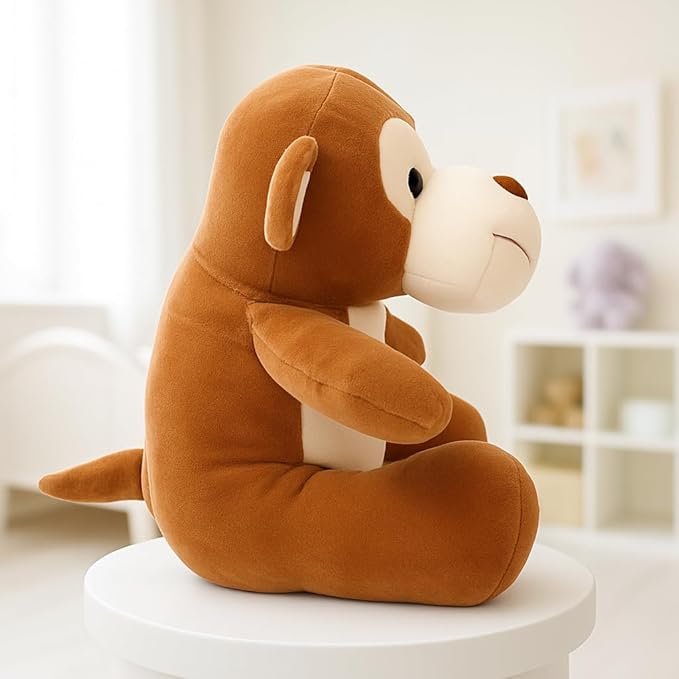 Sitting Monkey Plush Soft Toy Cute Kids Animal Home Decor Boys/Girls 28 Cm