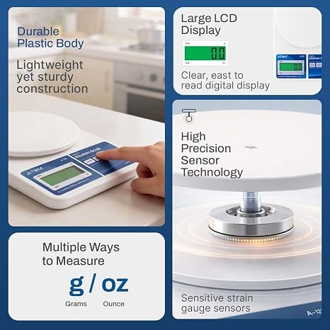 Digital Kitchen Weighing Scale | Electronic Food Weight Machine with LCD Display