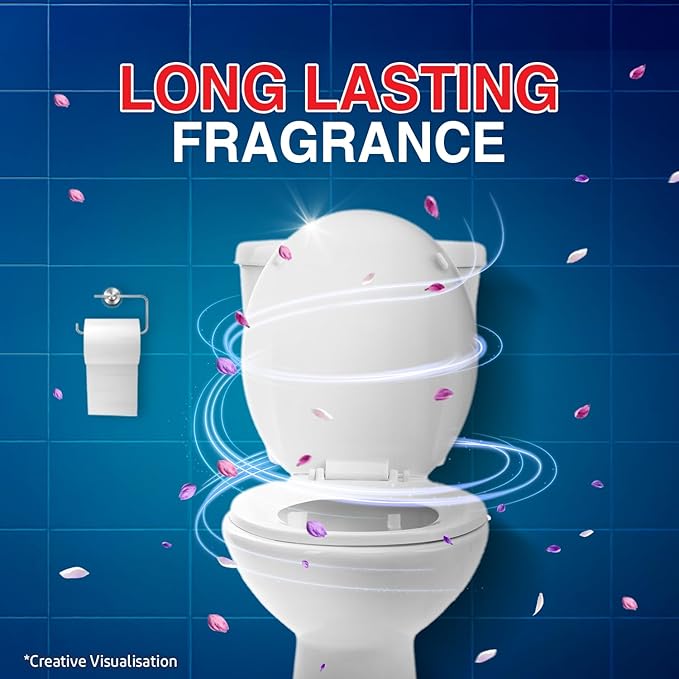 Harpic Power Plus Toilet Cleaner Original | Kills 99.9% Germs | Tough Stain Remover | 1L