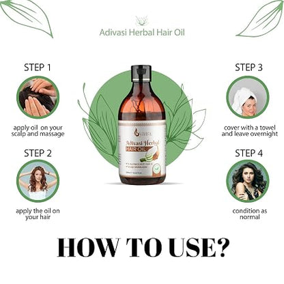 \Herbal Hair Oil 250 ml for Natural Hair Growth and Strength, Deep Nourishment for Dry and Damaged Hair, Reduces Hair Fall