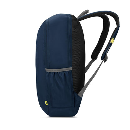 15L Laptop Backpack for Men & Women with Bottle Pocket | Padded Shoulder Straps, Multi Compartments | Travel & College Bag | Dark Blue