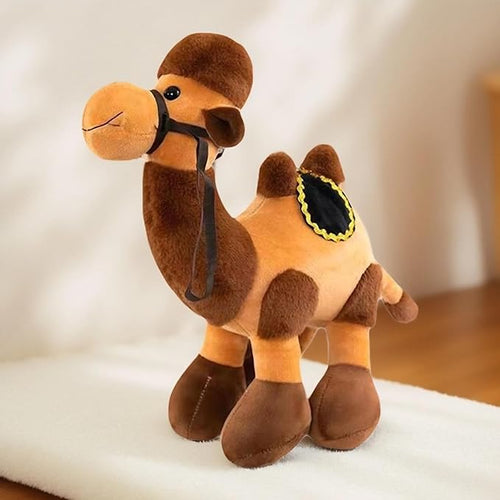 Camel Stuffed Plush Animal | Teddy Bear Soft Toy |Ideal for Birthdays & Special Occasions Girls/Boys, Baby Kids -Brown