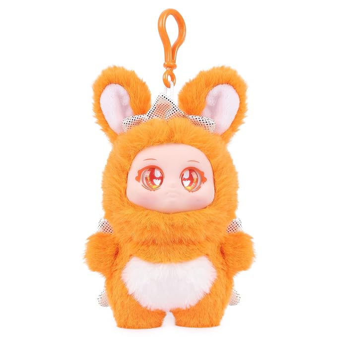 Aurelia Vinyl Face Doll Soft Toy – 15cm | Cute Stuffed Doll for Kids & Girls | Premium Soft, Cuddly & Huggable Plush | Ideal Gift for Birthday/Christmas/Diwali
