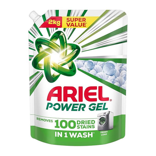 Ariel Matic Front Load Liquid Detergent | Deep Stain Removal | Fresh Fragrance | 2KG