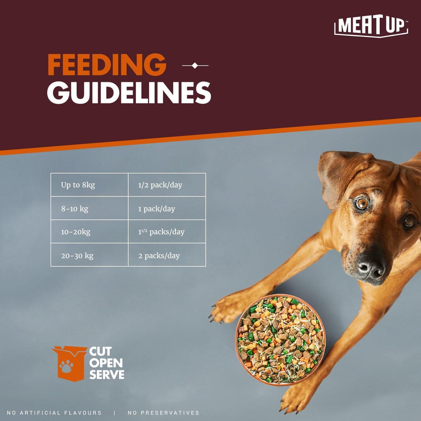Fresh Dog Food Chicken & Vegetables 300g | High Protein, 65% Real Chicken, 35% Fruits & Veggies | No Preservatives | Ready to Serve | Single-Serve Meal