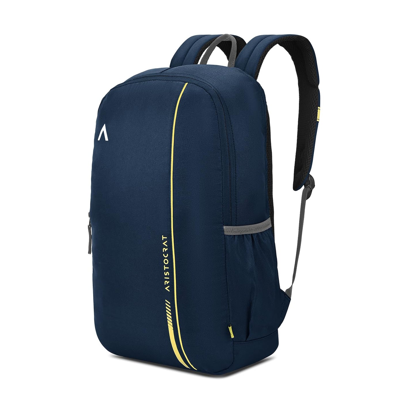 15L Laptop Backpack for Men & Women with Bottle Pocket | Padded Shoulder Straps, Multi Compartments | Travel & College Bag | Dark Blue