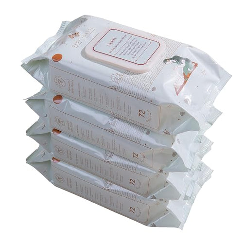 Baby Forest Neer 99.9% Water Baby Wipes (Pack of 4)
