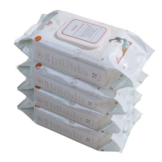 Baby Forest Neer 99.9% Water Baby Wipes (Pack of 4)