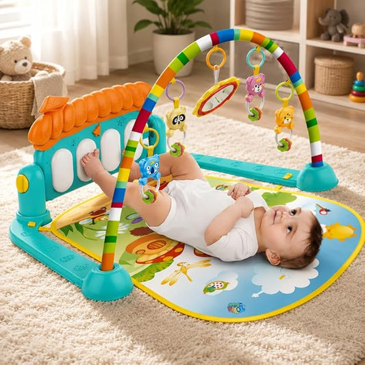 Kick and Play Multi-Function ABS High Grade Plastic Piano Baby Gym and Fitness Rack Products