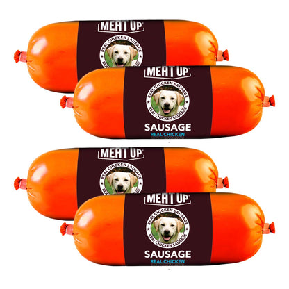 Dog Treat Sausages, Chicken Flavour, 150g + 150g Total 300g Pack
