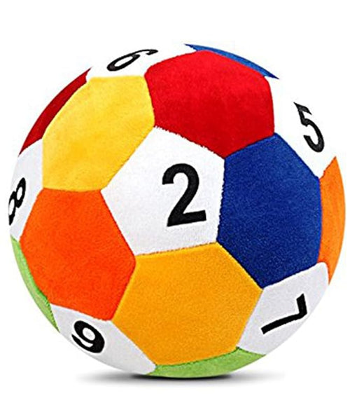 Ball Numeric Plush Soft Toy Cute Kids Birthday Animal Baby Boys/Girls (25 cm)