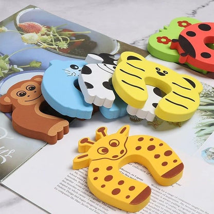 5 Pcs Children Safety Door Pinch Guard,Door Slam Stopper Soft Foam Door Stopper