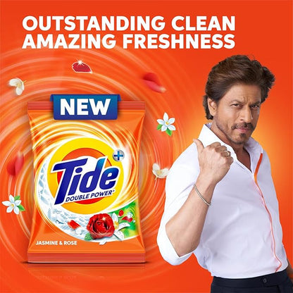 Tide Plus Detergent Powder | Jasmine & Rose | Tough Stain Remover | 1kg