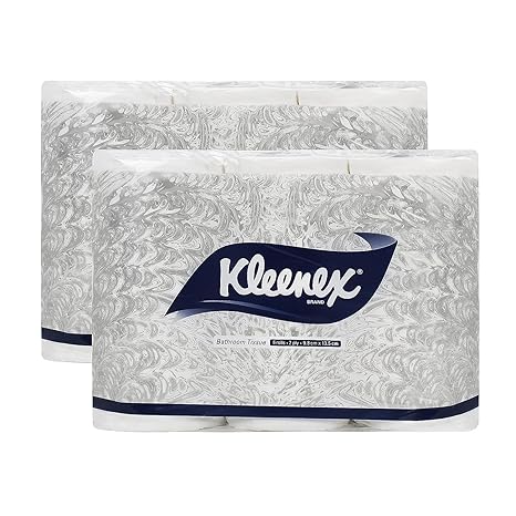 Kleenex Ultra Soft Facial Tissues | 2-Ply | 160 Tissues per Box | Gentle & Strong