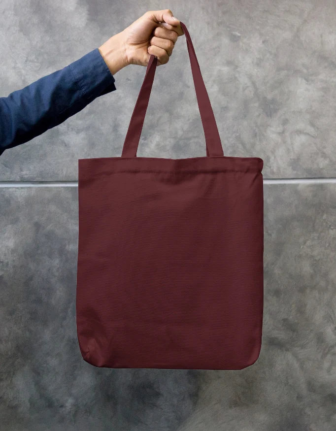 You Can Do It Retro Floral Black Canvas Tote Bag | Reusable Eco-Friendly Shoulder Shopping Bag