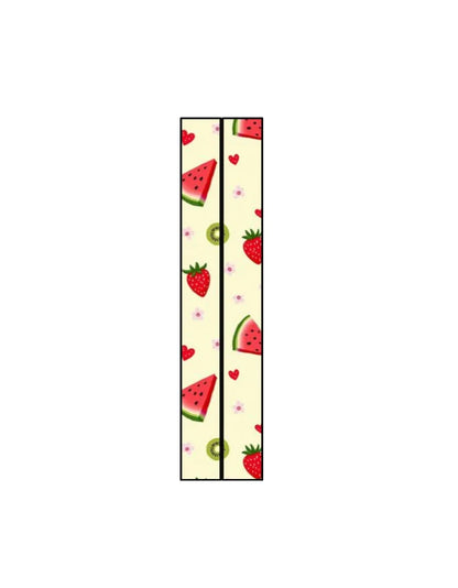 Summer Fruit Pattern Canvas Tote Bag | Reusable Eco-Friendly Shoulder Shopping Bag