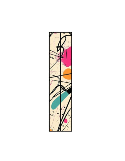 Abstract Paint Splatter Art Canvas Tote Bag | Reusable Eco-Friendly Shoulder Shopping Bag