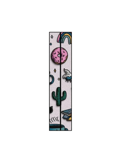 Cute Doodle Icons Canvas Tote Bag | Reusable Eco-Friendly Shoulder Shopping Bag