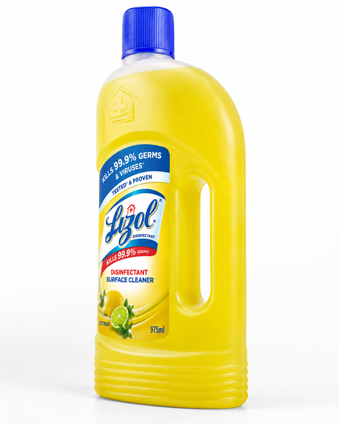 Lizol Disinfectant Floor Cleaner – Citrus | Kills 99.9% Germs | 975ml